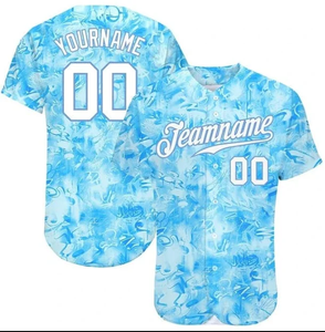 Camisetas de Béisbol Sublimadas y Transpirables de Poliéster para Adultos, Jugadores Profesionales de Béisbol, Diseños Personalizados, Tallas y Colores Personalizables - Product Image 6