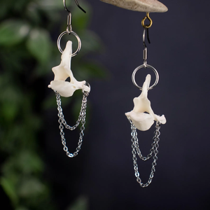 Handcrafted Bone <b>Earrings</b> for Women – Natural Tribal Style Jewelry - Product Image 2