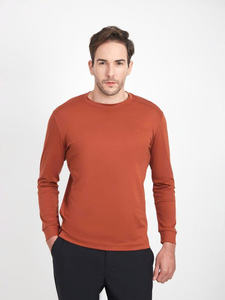 Camiseta de seda con serigrafía, cuello redondo, estilo casual/minimalista, corte regular, bajo con cuello redondo - Product Image 5