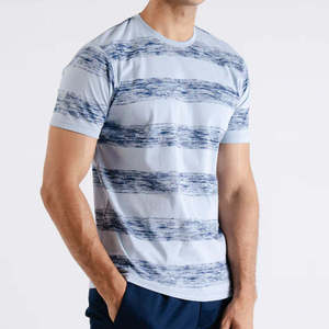 Nouveau design – T-shirts en coton éponge pour hommes à manches courtes, respirants, décontractés, pour l'été, 100 % coton, en promotion - Product Image 2