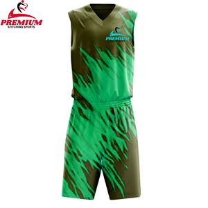 Tenues de sport respirantes en polyester pour hommes, ensembles d'uniformes de basketball personnalisables pour jeunes, vêtements de basketball sur mesure - Product Image 5