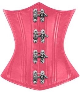 คอร์เซ็ตของผู้หญิงวินเทจชุดกระชับสัดส่วนเซ็กซี่แบบโอเวอร์บัสท์คอร์เซ็ทหนังระบายอากาศทันสมัยสำหรับขนาดใหญ่พิเศษ - Product Image 4