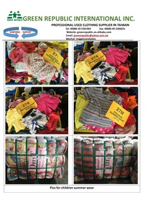 Meilleures ventes de Taiwan | Vêtements d'été triés | Vêtements d'occasion de haute qualité en balles - Product Image 5