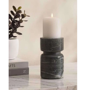 <b>Marble</b> Stone <b>Candle</b> Pillar Stand Heat Resistant Tabletop Home Decoration High Quality <b>Marble</b> <b>Candle</b> Holder Pillar - Product Image 4