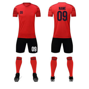 Ensemble de maillot de football bleu clair pour hommes, short marine, impression par sublimation, respirant, spandex, polyester, tenue d'équipe pour adultes, AUSSIE EDGE APPAREL - Product Image 2