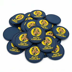En gros : Patchs PVC pour fenêtres de visualisation, Badges pour fenêtres sous-marines, Emblèmes ronds en silicone pour vêtements de travail de plongée maritime, Direct usine - Product Image 2