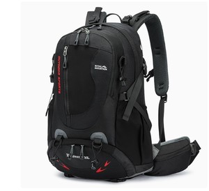 Sac à dos de randonnée professionnel 35L en nylon avec fermeture éclair, résistant à l'abrasion et aux déchirures, système de suspension pour activités de plein air - Product Image 1