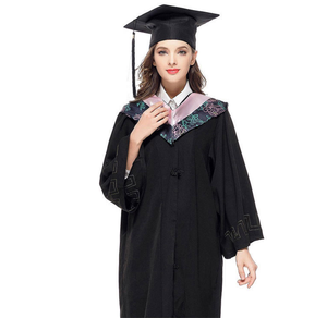 Túnica de Graduación Unisex con Birrete y Borla, Fabricante OEM para Hombres, Mujeres y Estudiantes Universitarios 2026 - Product Image 5