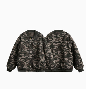 Blouson Bomber Homme Streetwear Haute Qualité – Nouveau Design Tendance Personnalisé, Écologique, Respirant, Hiver, Logo Frontal - Product Image 2