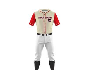 Uniforme de béisbol para hombre de tela suave de primera calidad, precio económico, gran venta, uniforme de béisbol totalmente personalizado con nuevo diseño. - Product Image 1