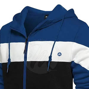 Sudaderas con capucha de corte regular para invierno, sudaderas con capucha con cremallera de talla grande, sudaderas con capucha con cremallera 100% algodón para venta en línea. - Product Image 5