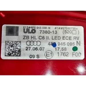 Luz Trasera Izquierda Usada A6 4F5945095 - Product Image 3