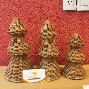 Árbol de Navidad de Ratán Natural Seleccionado de Vietnam para Pedidos Globales de Accesorios de Decoración de Cajas de Regalo de 99 Gold Data - Product Image 3