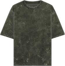 เสื้อยืดทรงบ็อกซี่ผ้าหนาสำหรับผู้ชาย เสื้อยืดโอเวอร์ไซส์ สไตล์ย้อนยุคแบบฟอกสี ทำจากผ้าฝ้ายออร์แกนิคที่ยั่งยืน - Product Image 3