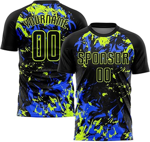 Camiseta de fútbol suave, cómoda y transpirable, sublimación personalizada, la mejor camiseta de fútbol para venta en línea y transpirable - Product Image 5
