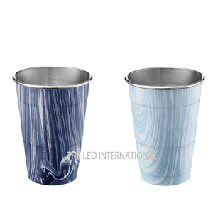 Vaso de Vidrio de Buena Calidad para Uso Doméstico, Vaso de Vidrio Dorado Brillante, Tamaño Personalizado, Juego de 4 en Oferta - Product Image 2