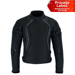 Chaqueta de Cordura con Correa Ajustable en la Cintura, Ajuste Seguro, Equipo de Protección para Motocicleta, Chaqueta de Cordura de Poliéster Resistente Doble - Product Image 1