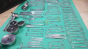 Kit de chirurgie générale manuel de 38 pièces pour appendicectomie et hernie, comprenant des pinces en acier inoxydable, certifié CE ISO13485 par Dentavex - Product Image 5