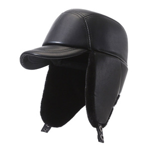 Outdoor Sports Leather <b>Cap</b> Adjustable Buckle Soft Durable Stylish Unisex Hat for Travel <b>Hiking</b> Cycling Sun Protection Breathable - Product Image 1
