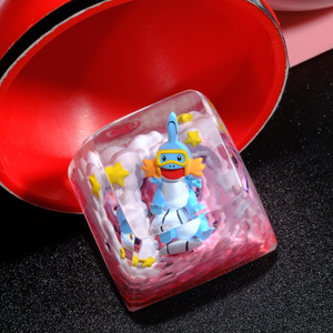 Teclas Artesanales Bosque Místico, Teclas Artesanales Personalizadas, Teclas Anime Lindas, Teclas Verdes, Juego de Teclas, Teclas de Madera - Product Image 3