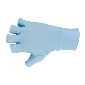 Gants de pêche d'été à demi-doigts personnalisés, protection UV 50+, légers, respirants, en tissu polyester, imperméables, compatibles écran tactile - Product Image 2
