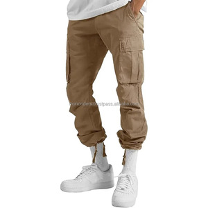 Pantalones tácticos de secado rápido elásticos informales para hombre, diseño impermeable elástico de cuatro vías con bolsillos para entrenamiento, caza, escalada - Product Image 5