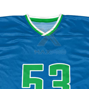 Uniforme de lacrosse personnalisable grande taille, vêtements de sport respirants avec couleurs et logo personnalisés, unisexe adulte en stock - Product Image 4