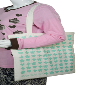 Sac fourre-tout personnalisé en toile de coton biologique grande capacité, écologique, réutilisable, avec fermeture éclair, tendance, promotionnel, à poignées supérieures - Product Image 3