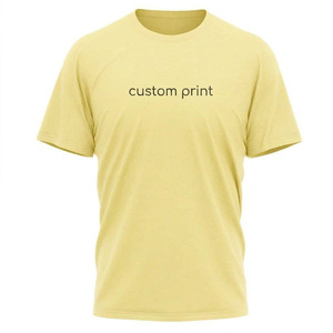 เสื้อยืดแขนสั้นพิมพ์ลาย OEM คุณภาพสูงสำหรับผู้ชายและผู้หญิง รุ่นใหม่ น้ำหนักมาก ระบายอากาศได้ดี ขายส่ง - Product Image 4