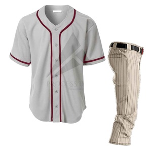 Vente en gros : Uniformes de baseball personnalisés de qualité supérieure avec logo d'équipe, fabriqués au Pakistan – Offre spéciale : Ensemble de vêtements de baseball et softball pour jeunes - Product Image 1