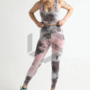 Conjunto de Yoga de Alta Elasticidad, Nuevo Estilo, Algodón, Precio Económico, Secado Rápido, Ropa Deportiva para Mujer, Conjunto de Yoga de 2 Piezas, Hecho en Pakistán, para Chicas - Product Image 5