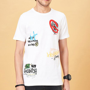 Camiseta de Hombre Transpirable y Ligera de Manga Corta con Serigrafía, 100% Algodón, Hecha en Pakistán, Servicio OEM - Product Image 2