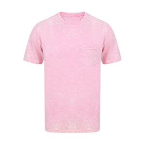 Camisetas Casuales de Cuello Redondo para Hombre, de Alta Calidad, Lavado Ácido, Corte Regular, Transpirables, de Lona de 200g, HECHAS POR HS 2026, Más Vendidas - Product Image 3