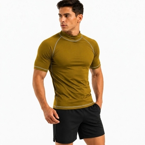 เสื้อรัดกล้ามเนื้อสำหรับผู้ชาย รุ่น Athletic Rash Guard เนื้อผ้าบางเบา ยืดหยุ่น เหมาะสำหรับการฝึกซ้อม ประสิทธิภาพสูง ราคาสมเหตุสมผล - Product Image 1