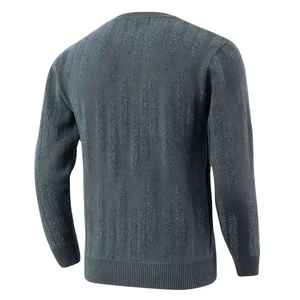 Men's Premium Soft Casual Pullover Winter Sweater 100% Cotton Warm Knitwear - Product Image 2