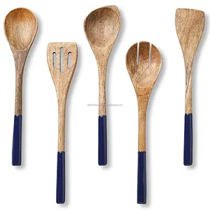 Natural Wooden Utensils for Cooking Wooden Spatula Non Stick Kitchen Utensils from Indian Manufacturer