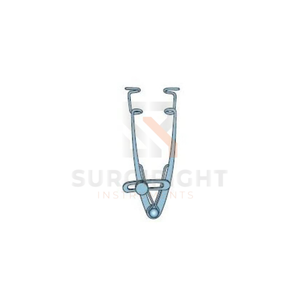 Spéculum oculaire, rétracteur de paupière, certifié CE, instrument chirurgical en acier inoxydable, modèle SI-OIS-0001, garantie 1 an, chirurgical - Product Image 5