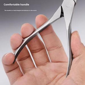 New Arrival Large Toenail Clipper for Thick Nails Wide Jaw Sharp <b>Edge</b> Stainless Steel Nail <b>Cutter</b> Pedicure Use - Product Image 3