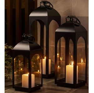 Proveedor Indio de Faroles Cuadrados de Metal Hechos a Mano, Decorativos para Navidad y Pascua, Portavelas para Interiores y Exteriores Disponibles - Product Image 4