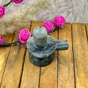 Labradorita Natural Tallada en Forma de Shivling, Cristal Curativo de Labradorita Shiva Lingam para Reiki, Decoración Espiritual, Venta al por Mayor - Product Image 6