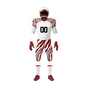 Uniforme de Fútbol Americano con Diseño Personalizado, Logotipo, Tela de Poliéster Transpirable y Ligera, Calidad Premium - Product Image 1