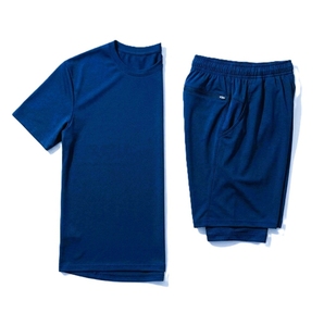 Conjunto Deportivo de Poliéster y Elastano para Hombre, Talla Grande, Alta Calidad, Transpirable, Secado Rápido, Ropa Deportiva Informal para Hombre, Logotipo Personalizado - Product Image 1
