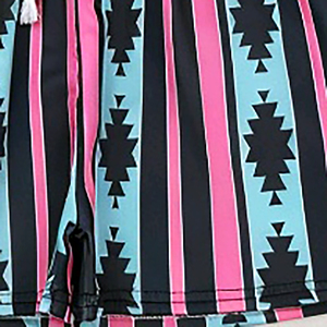 Summer Ocean Shark Starfish Sailboat Striped 100% Polyester Quick Dry Drawstring Waist Mid Rise <b>Men</b> Swim <b>Trunks</b> Shorts - Product Image 5
