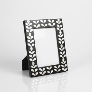 Beautiful mother of pearl photo <b>frame</b> floral capiz shell inlay <b>picture</b> <b>frames</b> for room accessories - Product Image 5