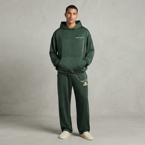 Men Wide Leg Baggy <b>Tracksuit</b> Pants Loose Fit Jogger Sweatpants Set Casual Winter Trousers Streetwear Gym Wear <b>Tracksuit</b> Men's - Product Image 5