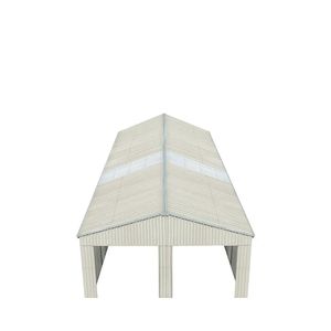 Capannone in Metallo TMG MS2630 2641 26' X 41' con Porta Laterale - Product Image 6