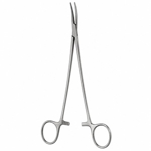 BRIDGE Pince chirurgicale profonde à dents droites dentelées, longueur des mâchoires 39 mm, longueur totale 11 po (27,9 cm) ZETOMEDPRO - Product Image 1
