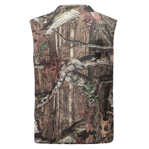 Wholesale Lightweight Breathable Soft Shell Hunting <b>Vest</b> with Tactical Design Multiple Pockets Custom Logo Print Options - Product Image 4