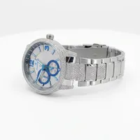Marken-Luxus Herren Automatikuhr in Blau mit Mechanischem Uhrwerk, Edelstahlgehäuse 40mm, Glasanzeige, Analog ETA-Uhrwerk, Wasserdicht