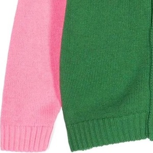 Wholesale Custom OEM Acrylic Cotton Knitted Sorority Lightweight Greek <b>Cardigan</b> <b>Sweater</b> for Women - Product Image 4